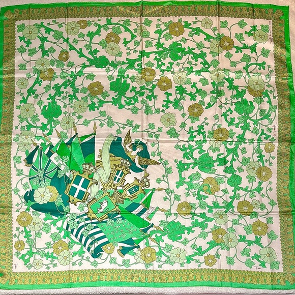 Emilio Pucci Accessories - Vintage Emilio Pucci Silk Print Scarf